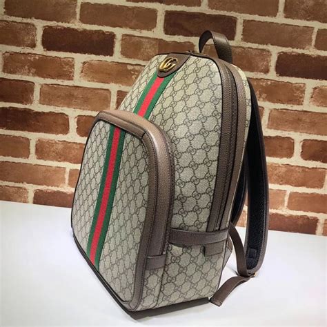 gucci leather backpack replica|authentic gucci backpack.